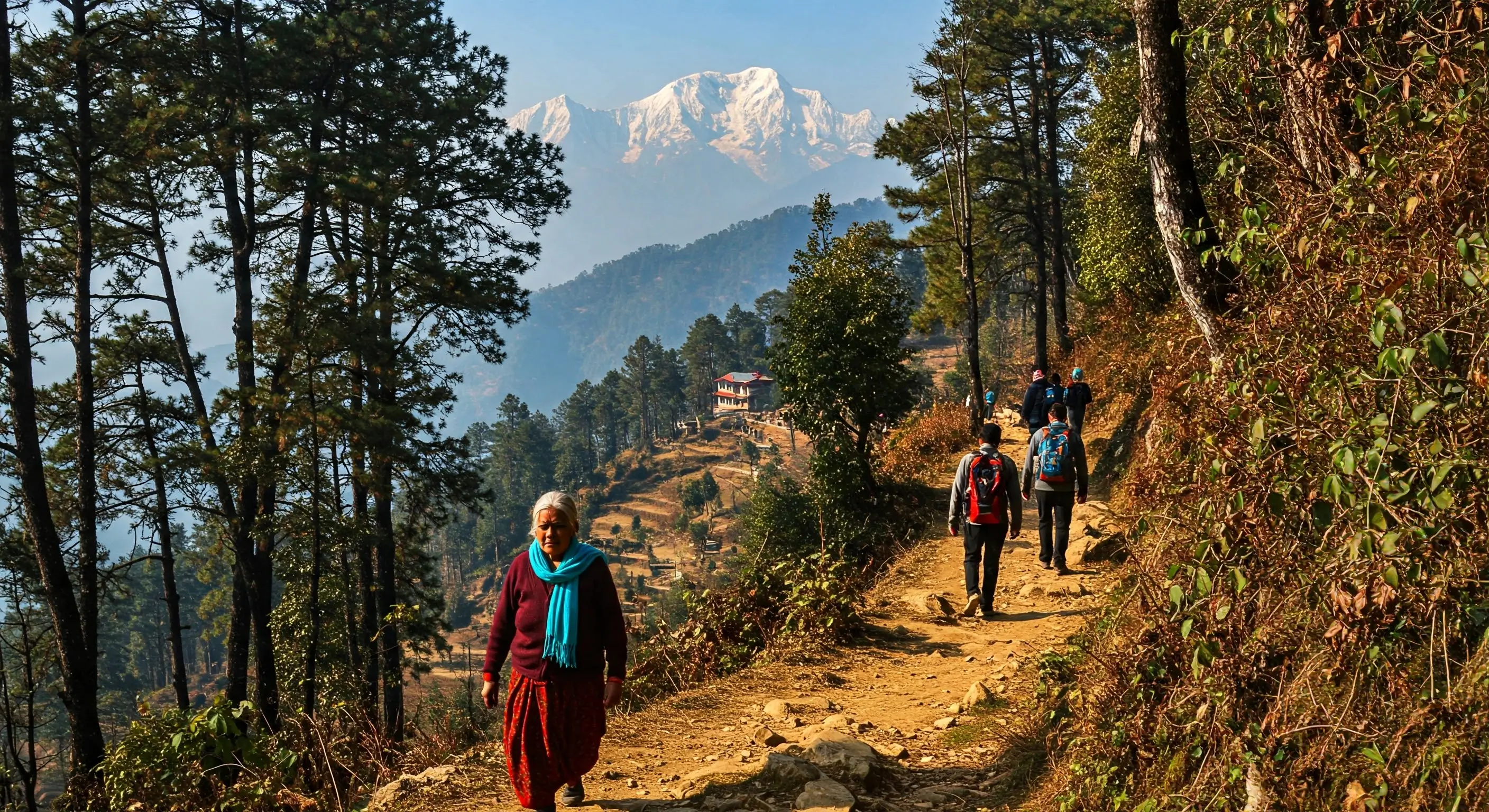 Nagarkot to chitwan