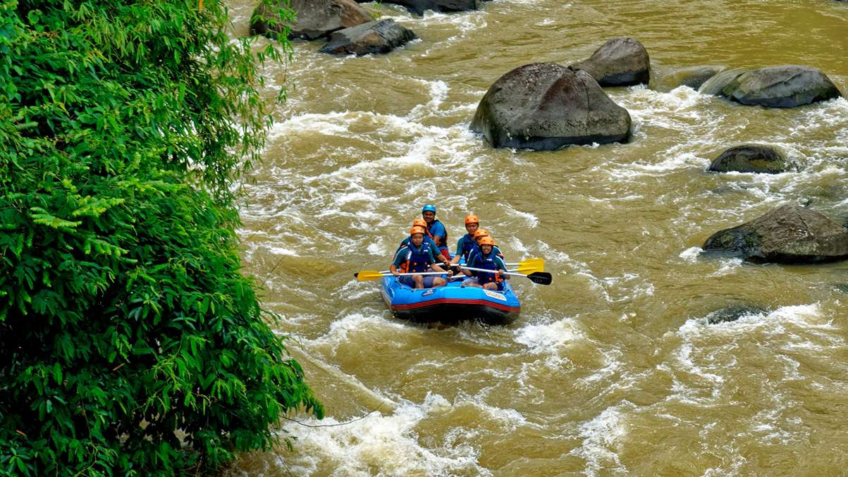 Ayung River rafting