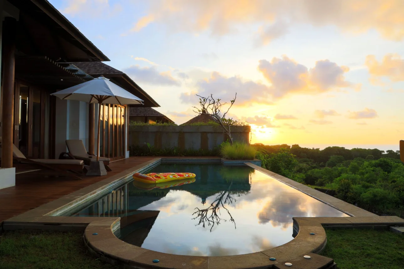 Open-View Private Pool Villa in Bali