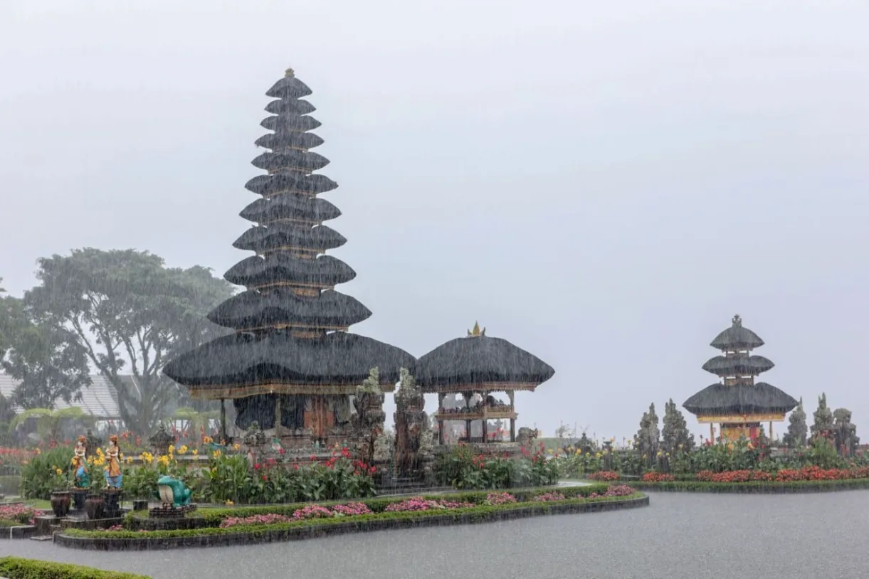 Rainy season in Bali