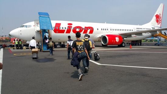 Departure from Bali