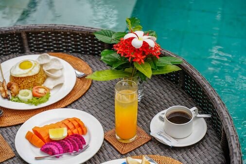 Departure from Bali