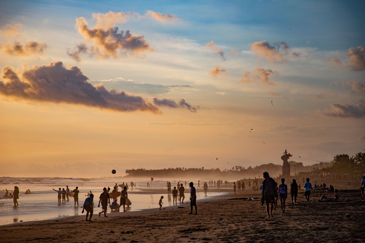 Canggu area in Bali for families