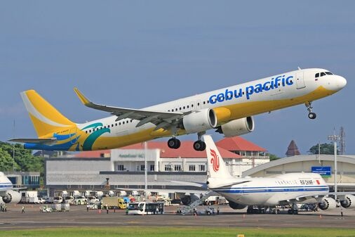 Departure from Cebu