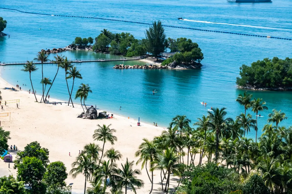 Siloso Beach Sentosa Singapore