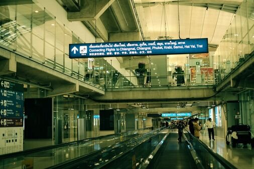 Arrival in Phuket International Airport