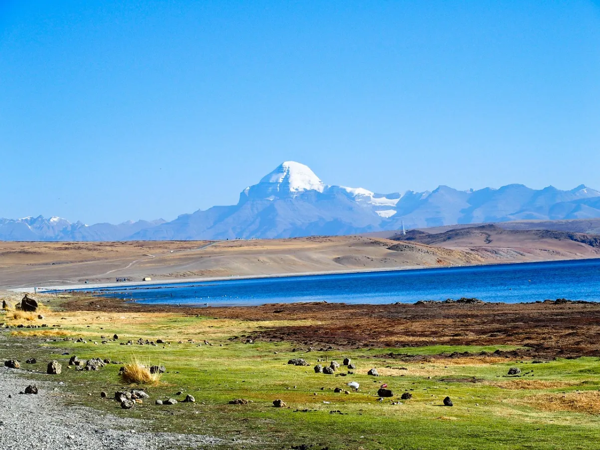 Snow cap on Mount Kailash